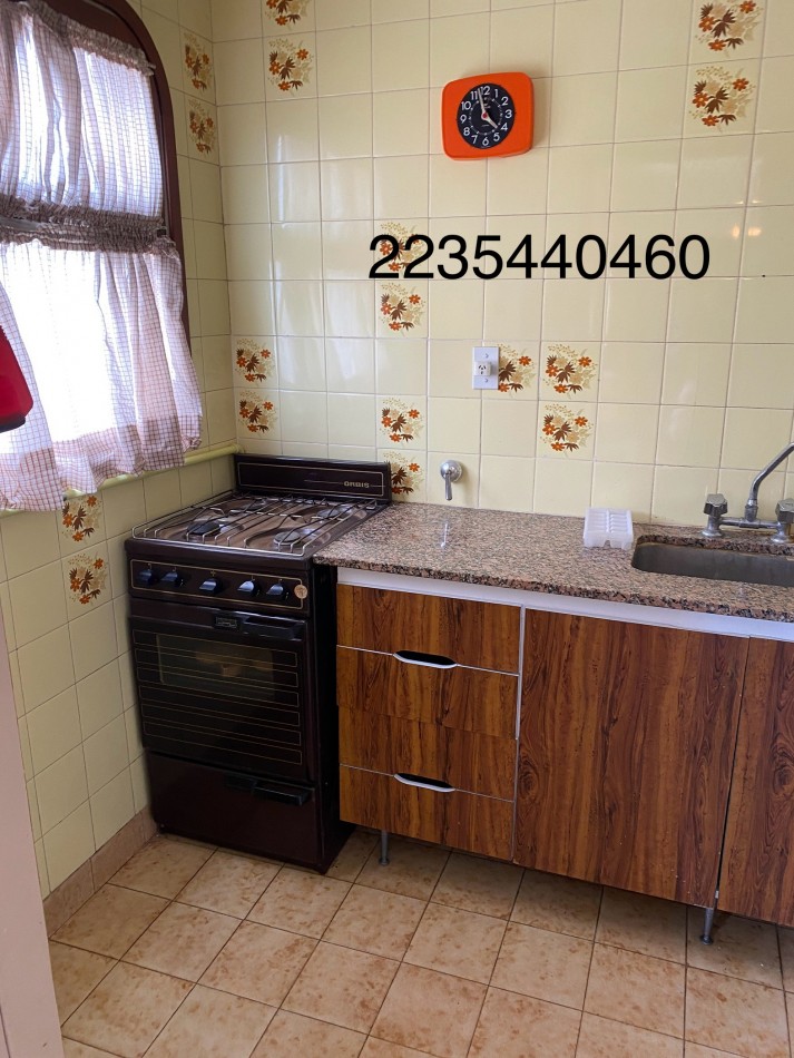 Alquilo departamento 1 ambiente para 2/4 personas